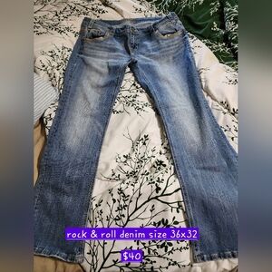 Rock & roll denim 36x32